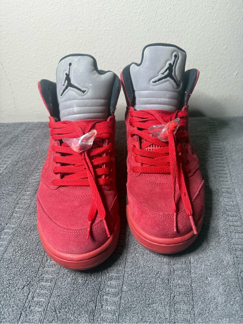 Air Jordan Red Suede 5s🔥